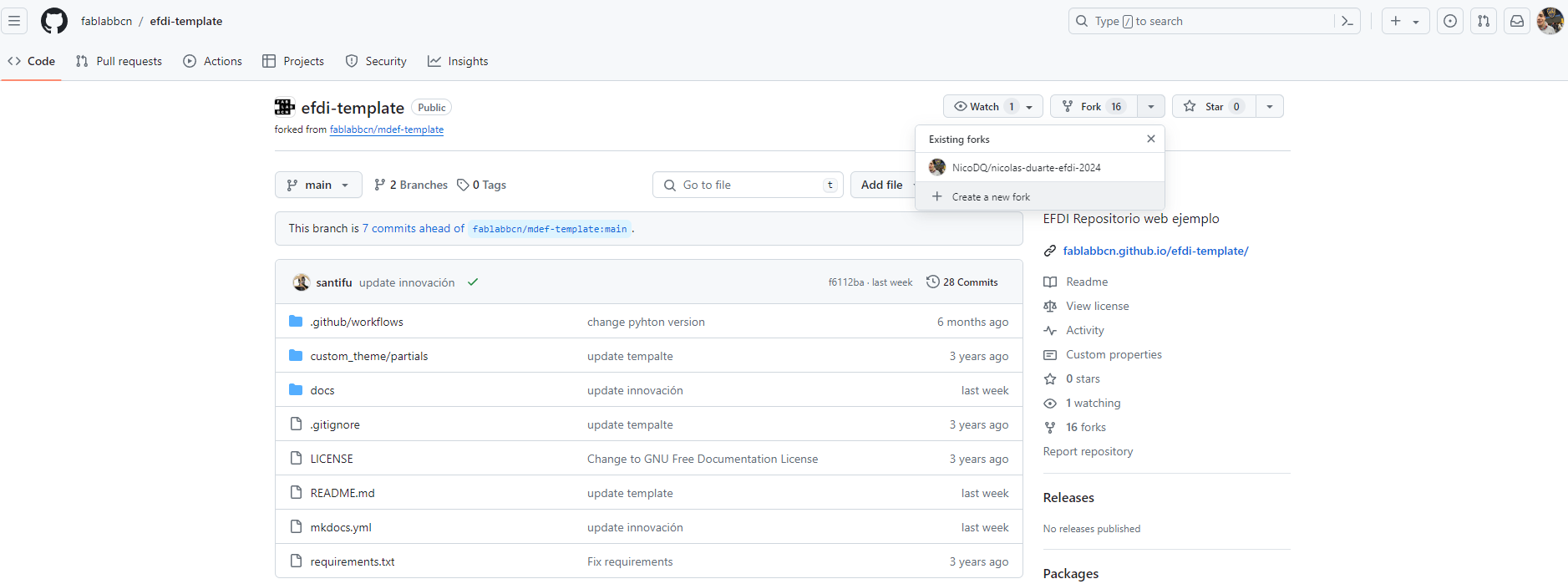 Imagen de fork de efdi