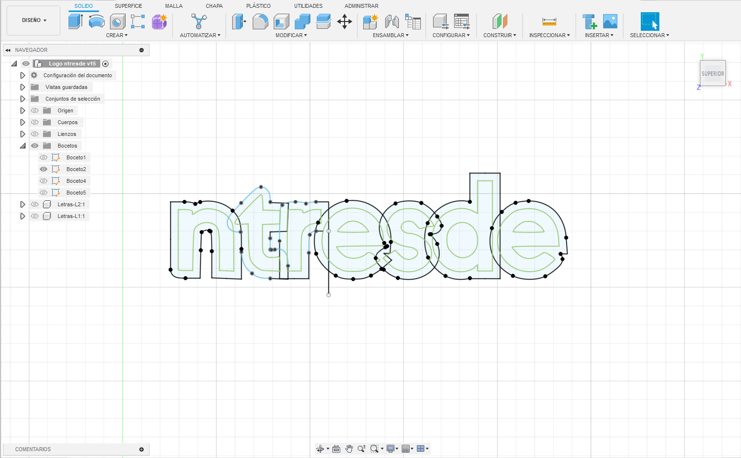 Imagen de Logo en F360
