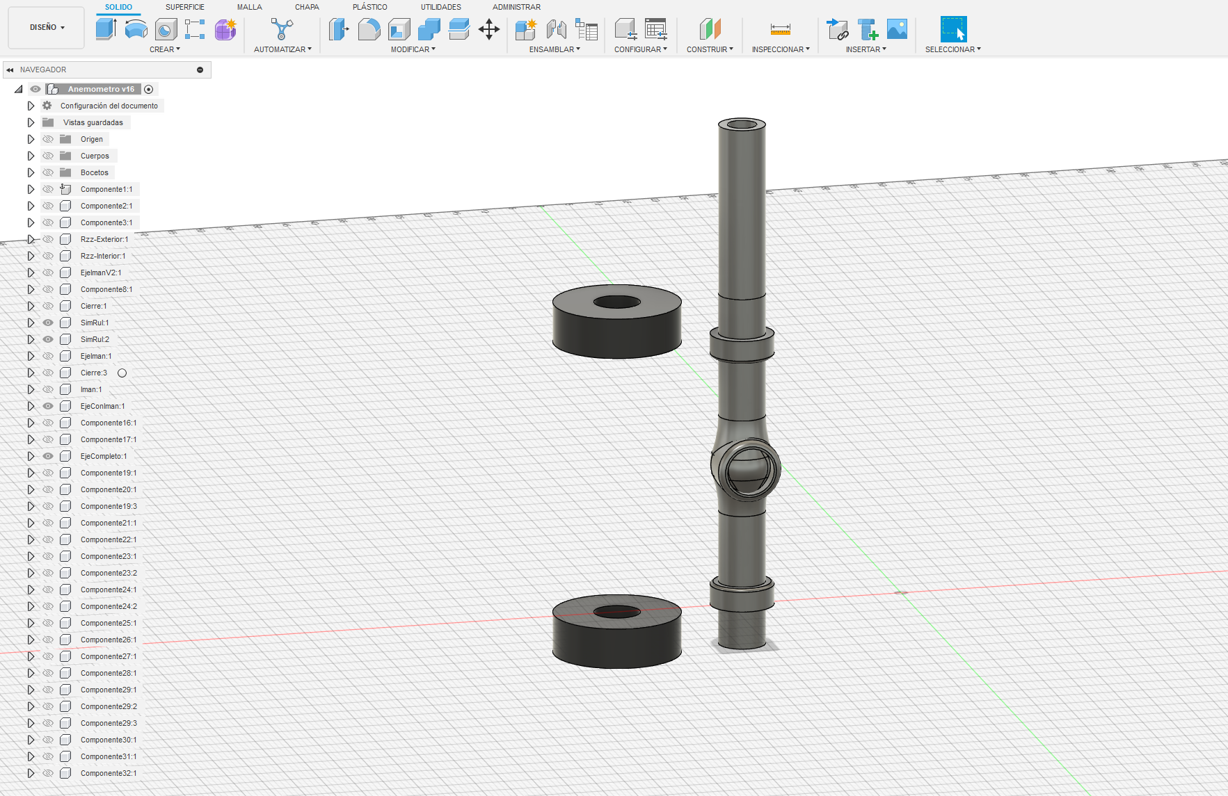 Imagen 1 - Diseño y Prototipado - F360